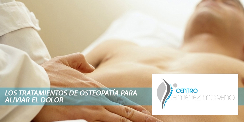 Los tratamientos de osteopatía para aliviar el dolor